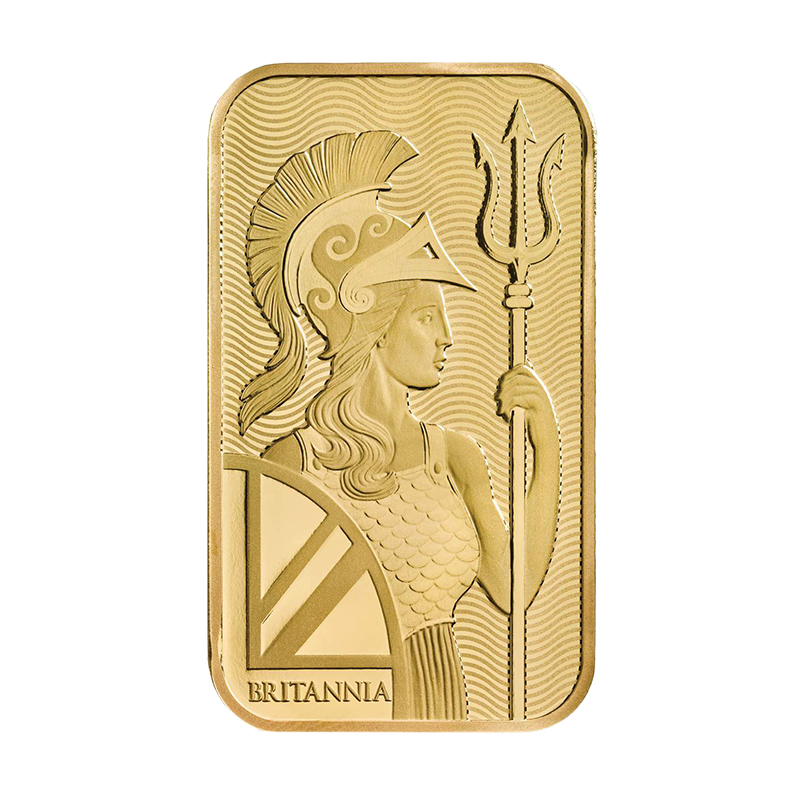 Image for 1 oz Britannia Gold Bar from TD Precious Metals